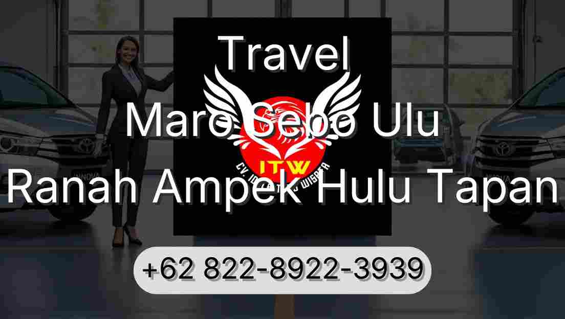 Travel Maro Sebo Ulu Ranah Ampek Hulu Tapan