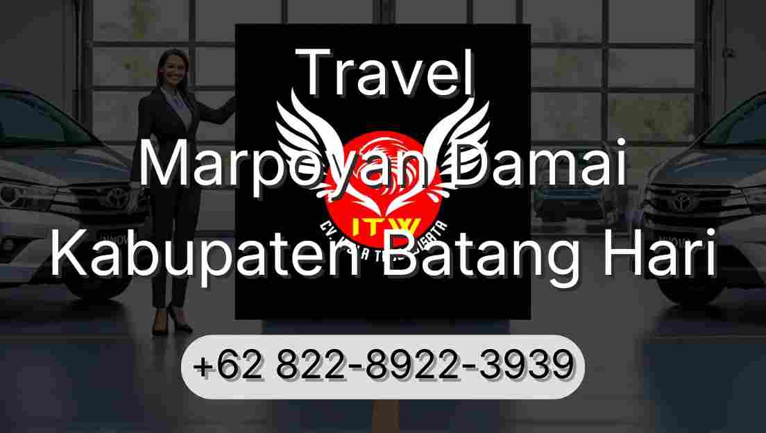 Travel Marpoyan Damai Kabupaten Batang Hari