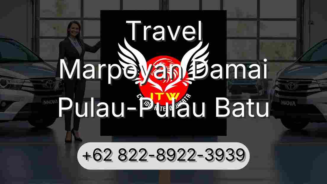 Travel Marpoyan Damai Pulau-Pulau Batu