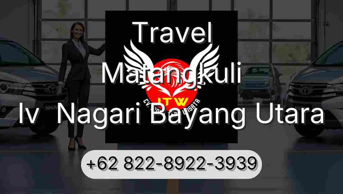 Travel Matangkuli Iv  Nagari Bayang Utara