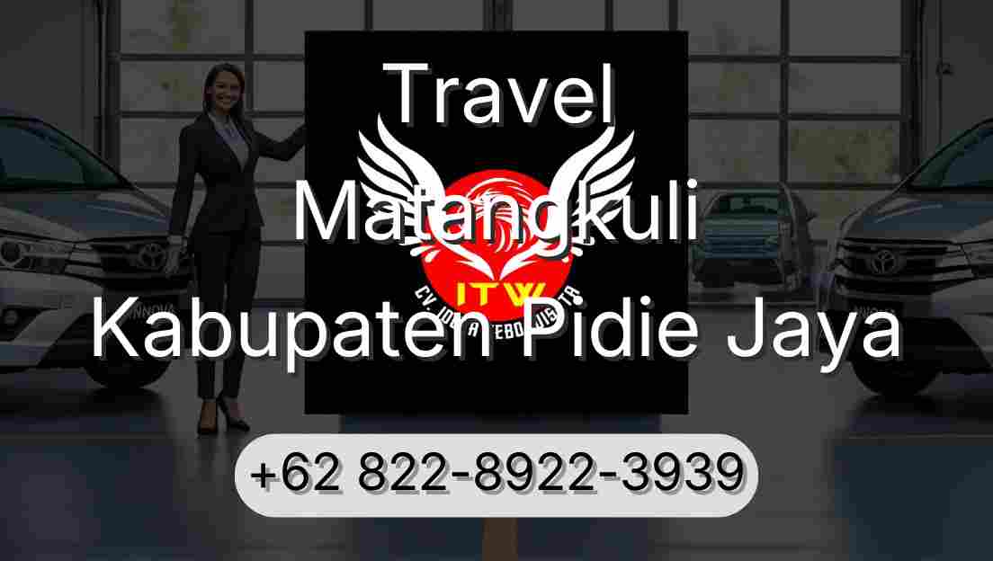 Travel Matangkuli Kabupaten Pidie Jaya