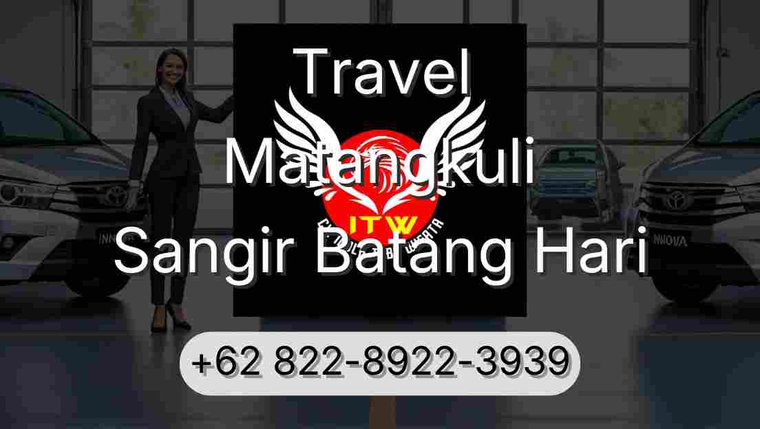 Travel Matangkuli Sangir Batang Hari
