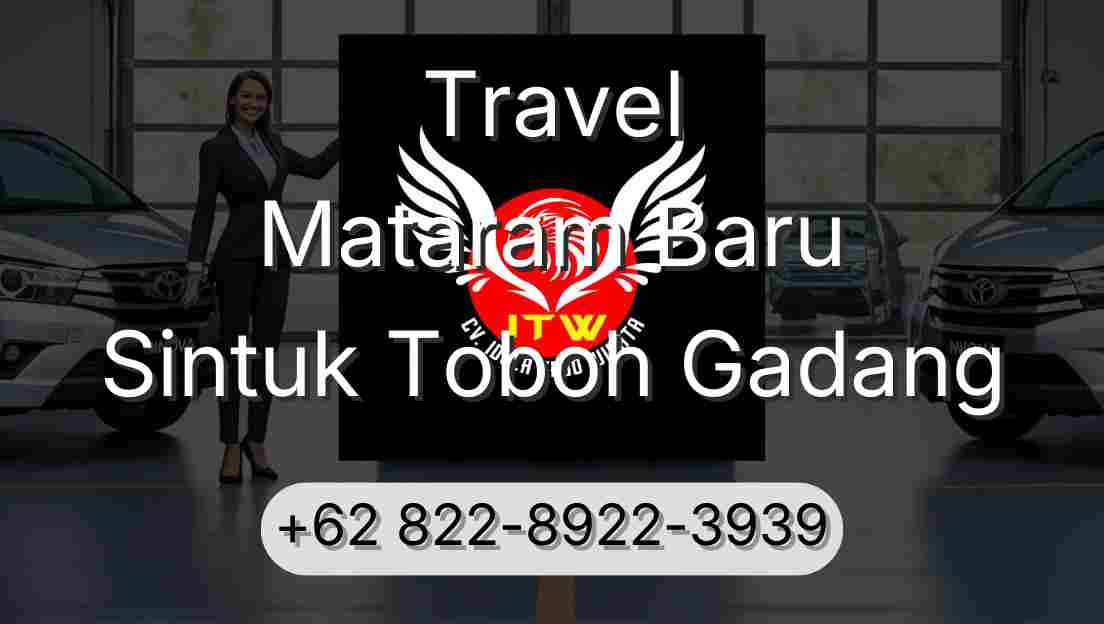 Travel Mataram Baru Sintuk Toboh Gadang