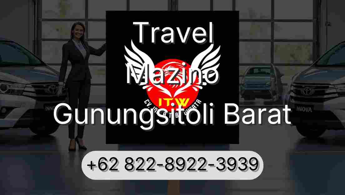 Travel Mazino Gunungsitoli Barat