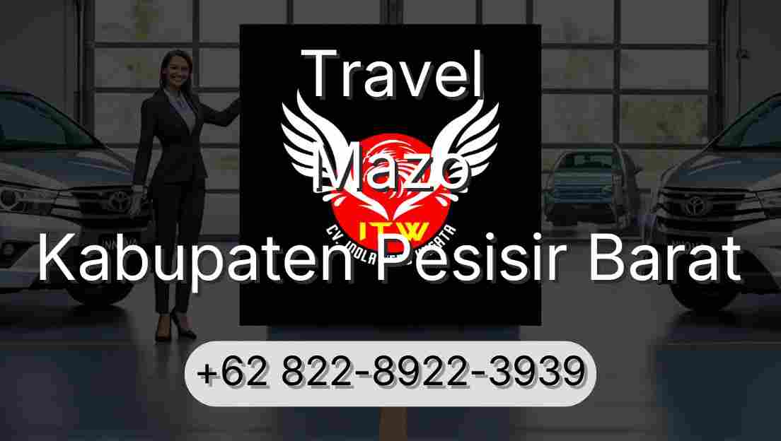 Travel Mazo Kabupaten Pesisir Barat