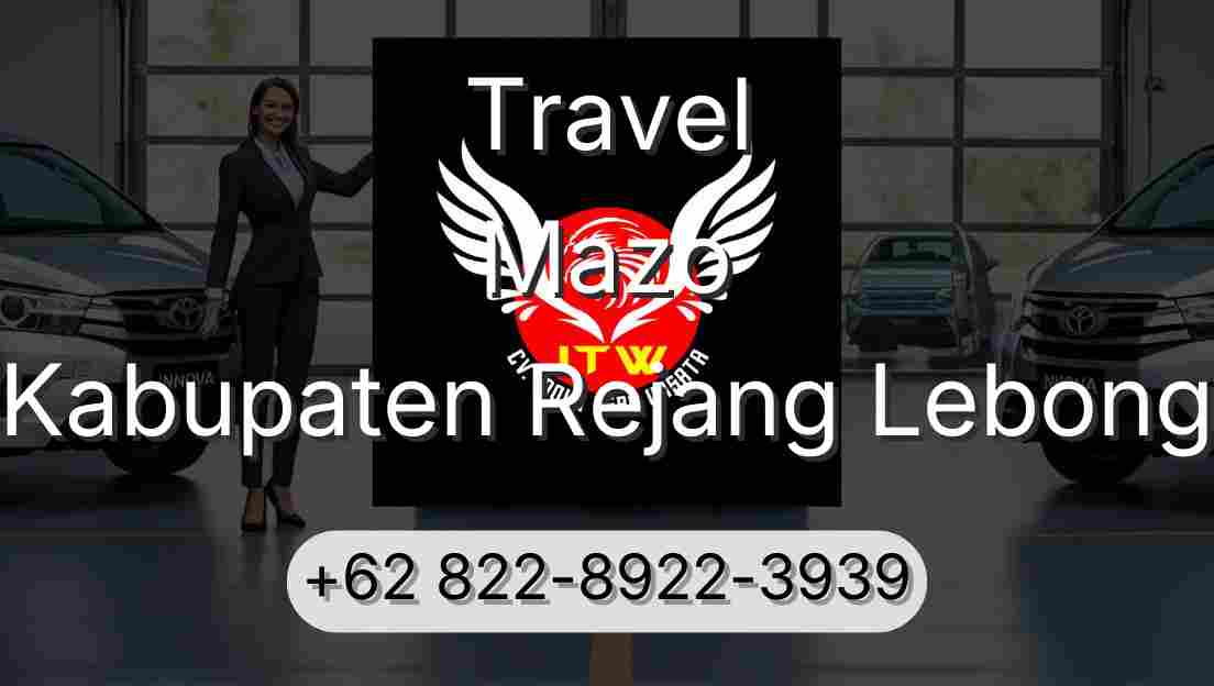 Travel Mazo Kabupaten Rejang Lebong