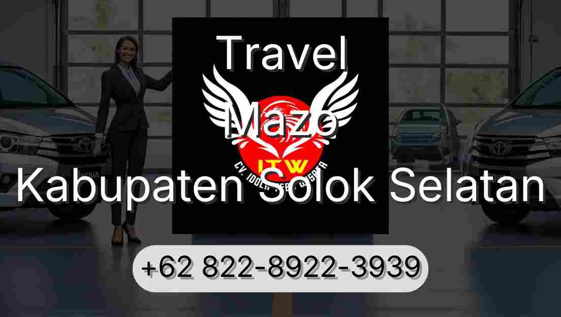 Travel Mazo Kabupaten Solok Selatan