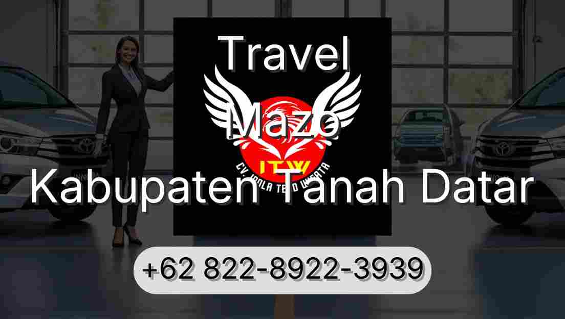 Travel Mazo Kabupaten Tanah Datar