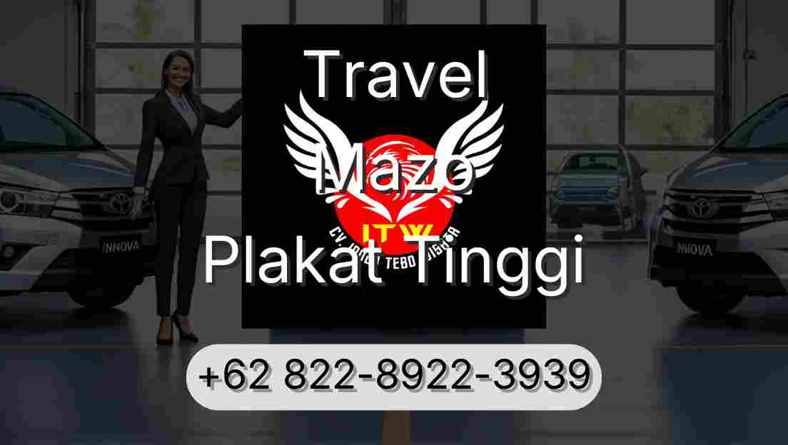 Travel Mazo Plakat Tinggi