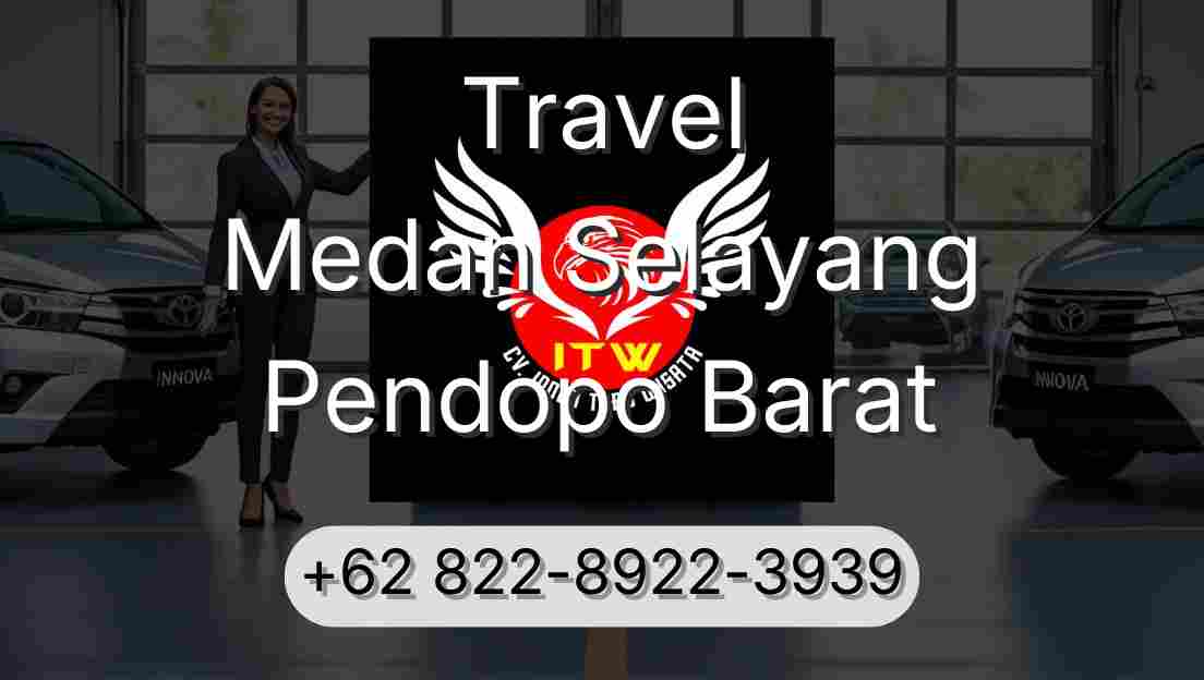 Travel Medan Selayang Pendopo Barat