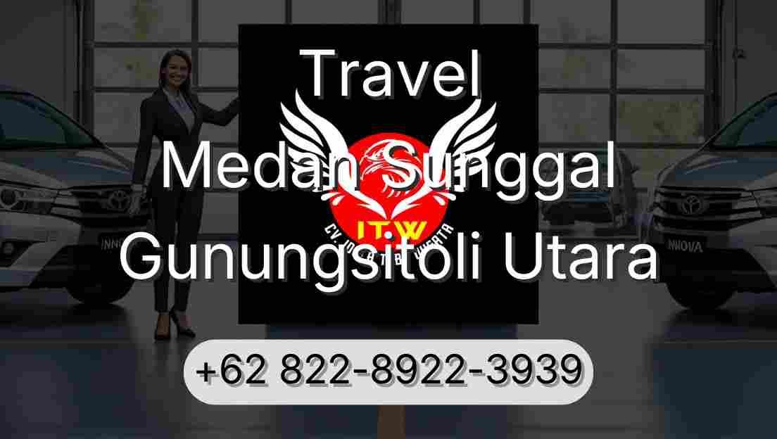 Travel Medan Sunggal Gunungsitoli Utara