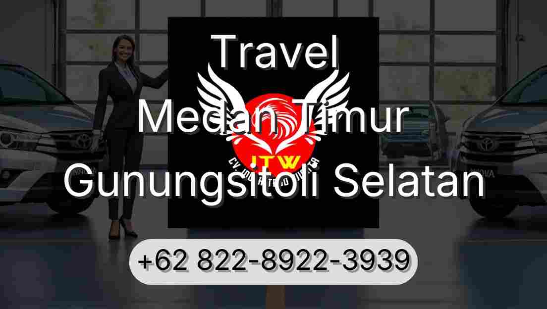 Travel Medan Timur Gunungsitoli Selatan