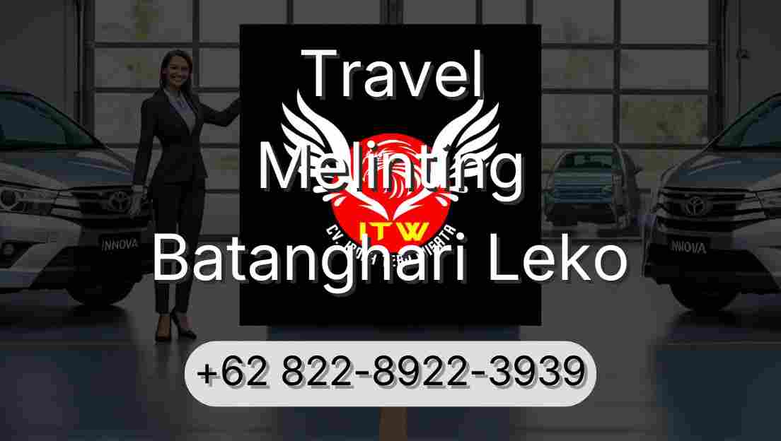 Travel Melinting Batanghari Leko