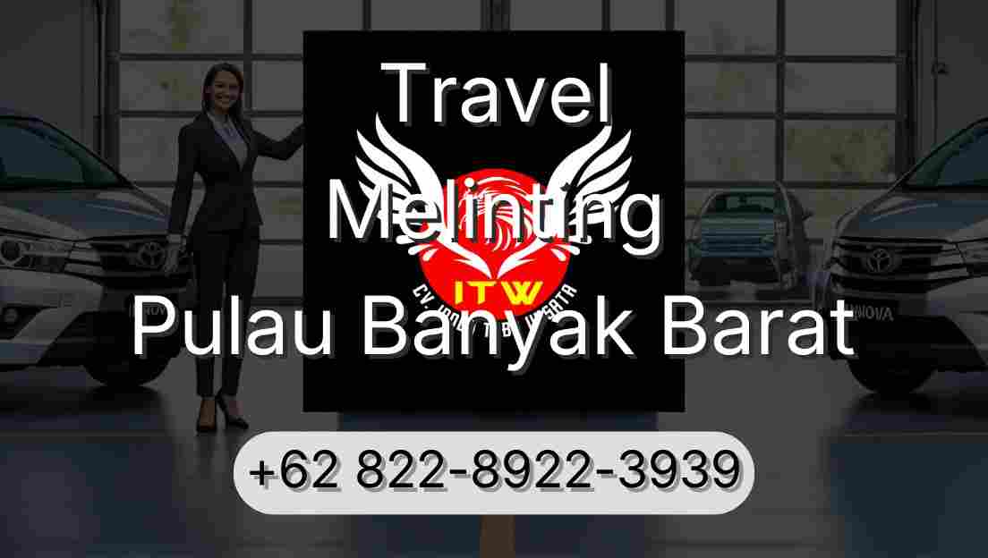 Travel Melinting Pulau Banyak Barat