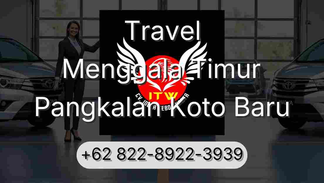 Travel Menggala Timur Pangkalan Koto Baru