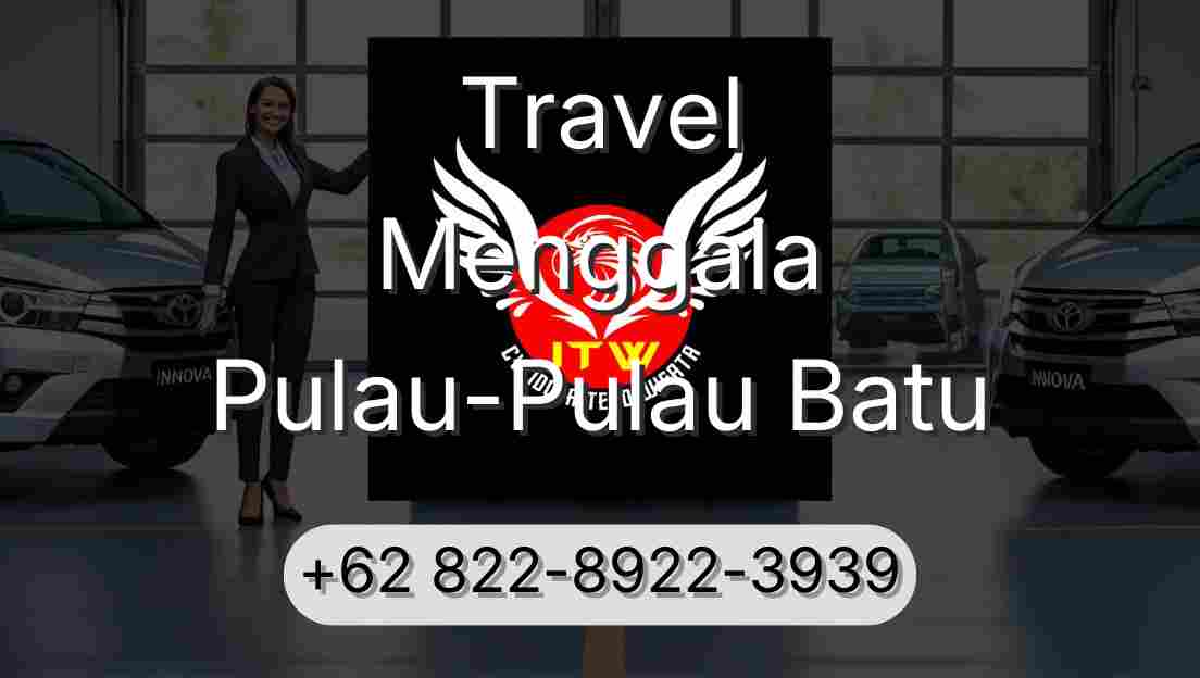 Travel Menggala Pulau-Pulau Batu