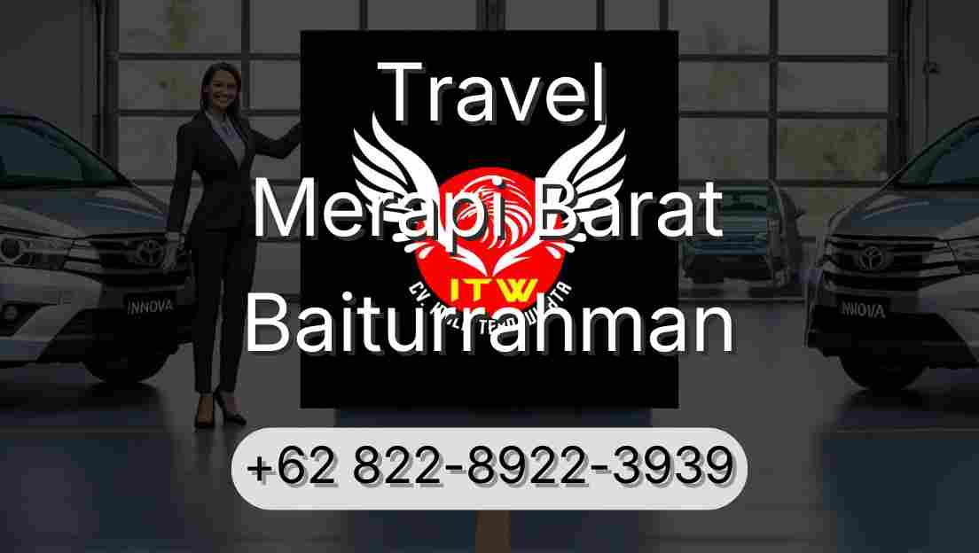Travel Merapi Barat Baiturrahman