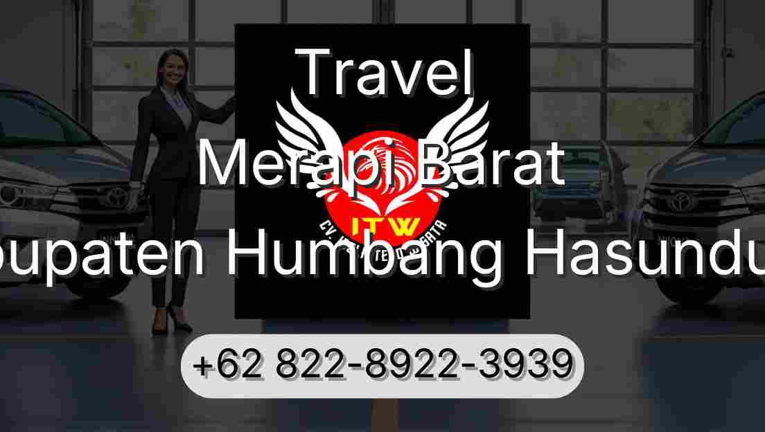 Travel Merapi Barat Kabupaten Humbang Hasundutan