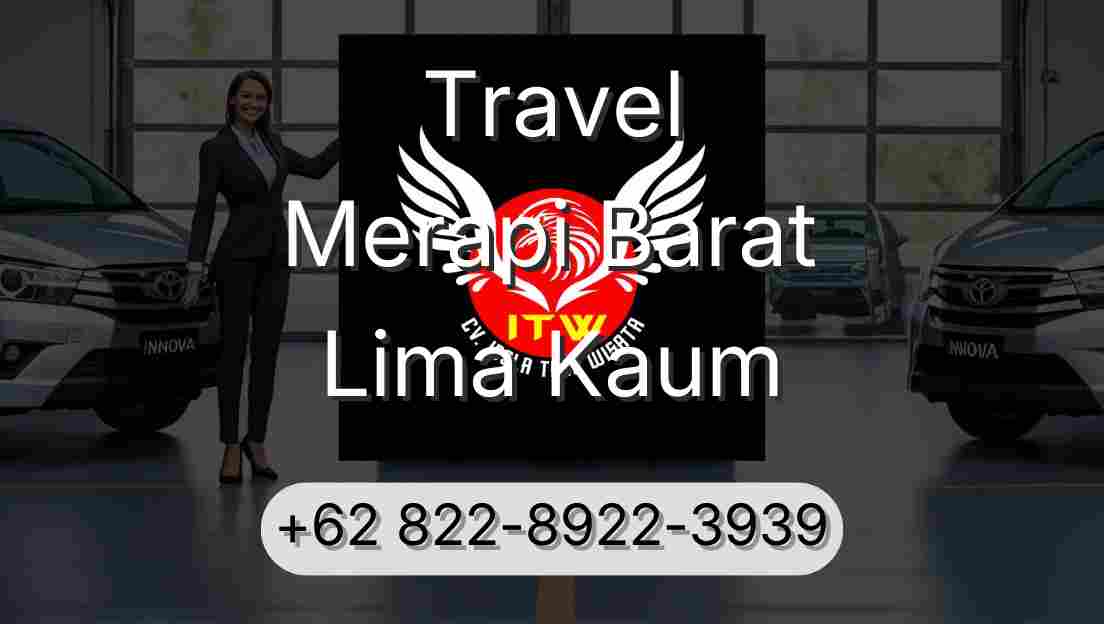 Travel Merapi Barat Lima Kaum