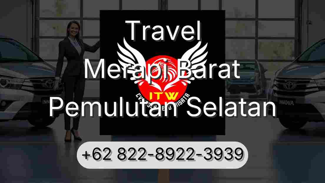 Travel Merapi Barat Pemulutan Selatan
