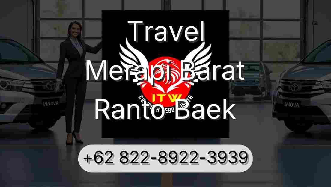 Travel Merapi Barat Ranto Baek