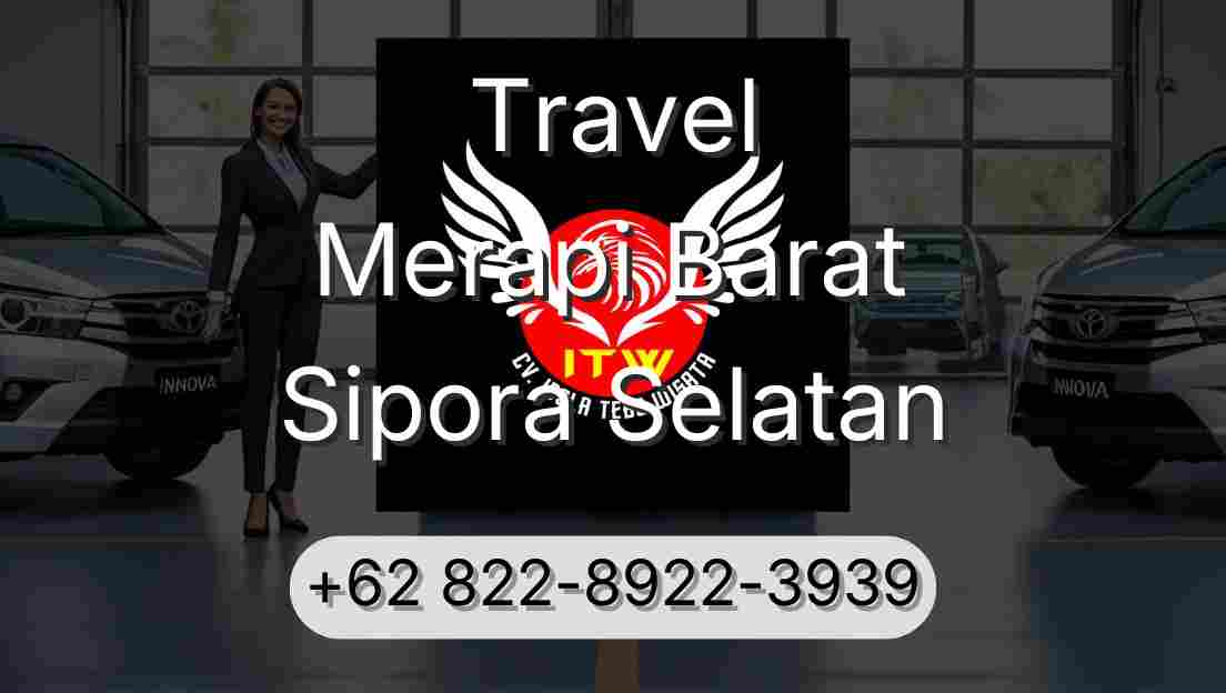 Travel Merapi Barat Sipora Selatan