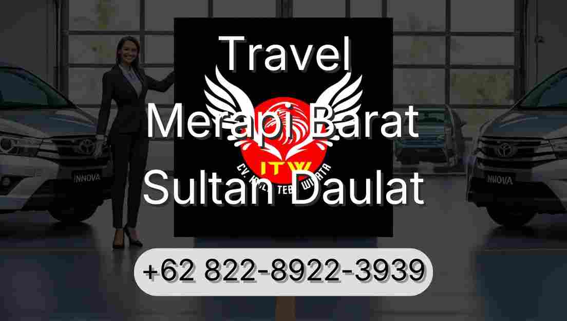 Travel Merapi Barat Sultan Daulat
