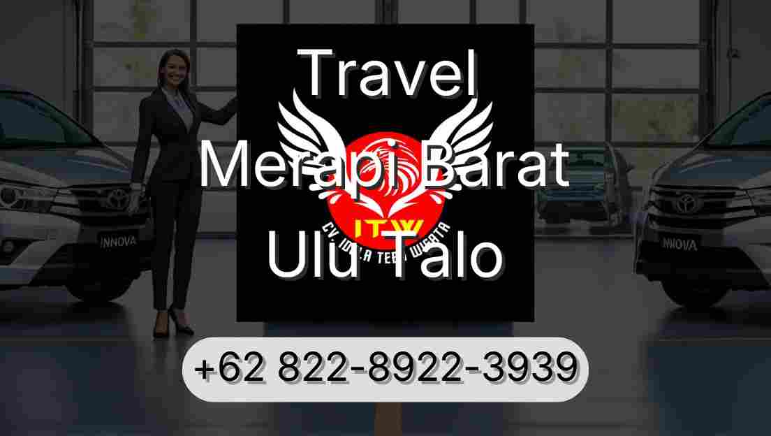 Travel Merapi Barat Ulu Talo