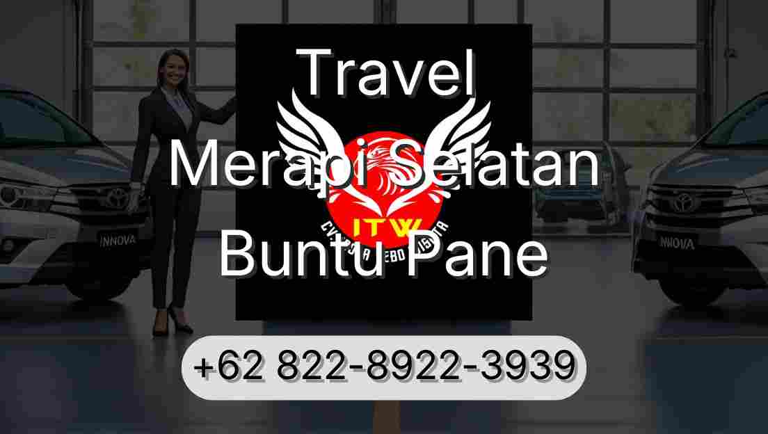Travel Merapi Selatan Buntu Pane