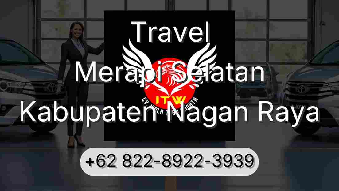Travel Merapi Selatan Kabupaten Nagan Raya