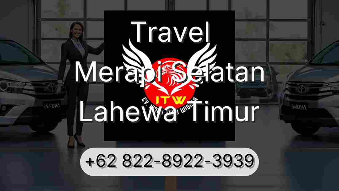 Travel Merapi Selatan Lahewa Timur