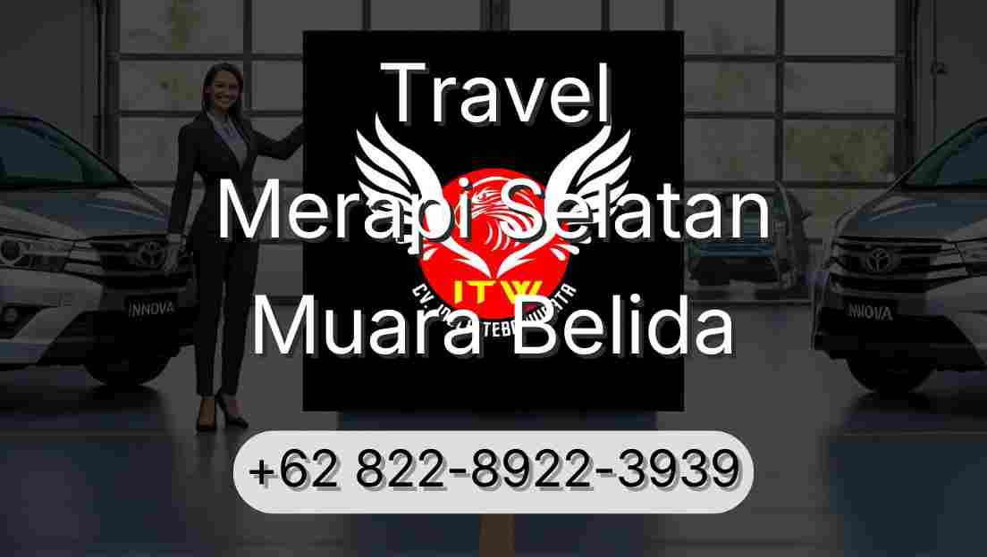 Travel Merapi Selatan Muara Belida