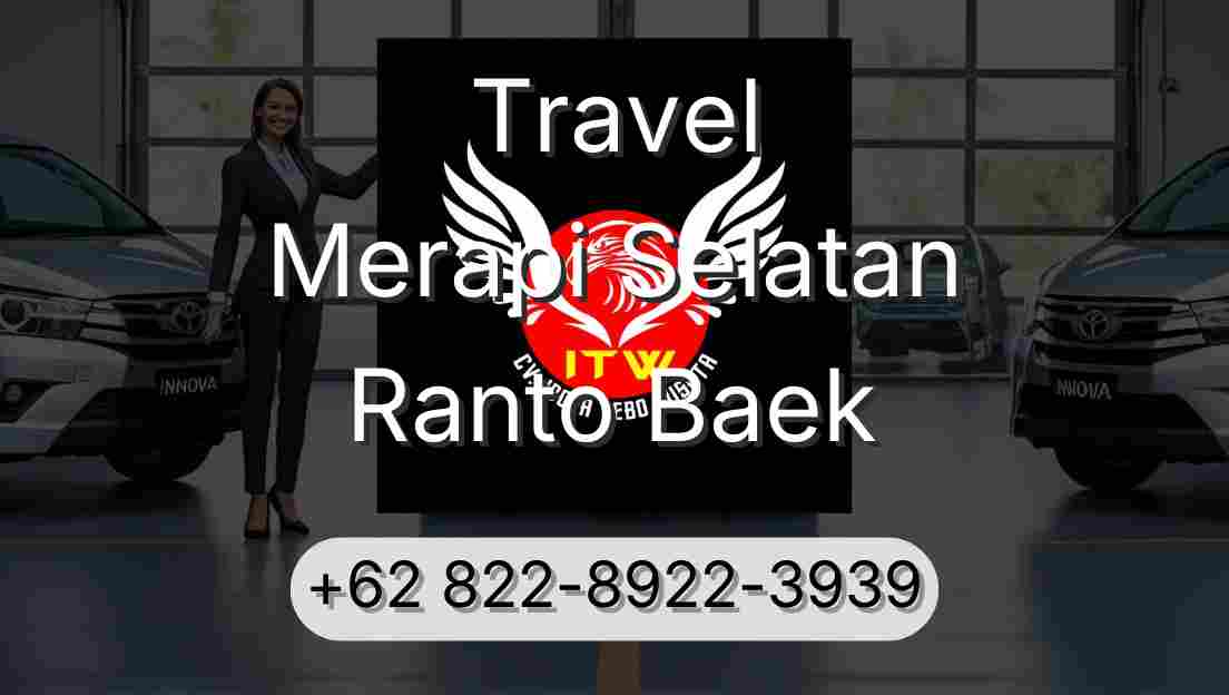Travel Merapi Selatan Ranto Baek