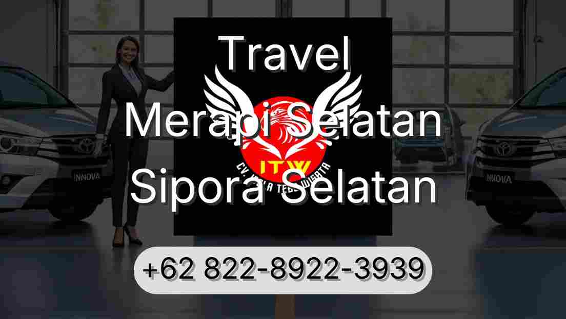 Travel Merapi Selatan Sipora Selatan