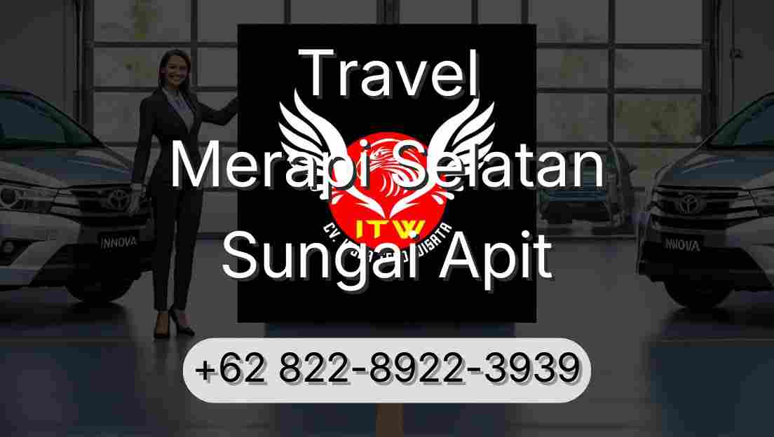 Travel Merapi Selatan Sungai Apit
