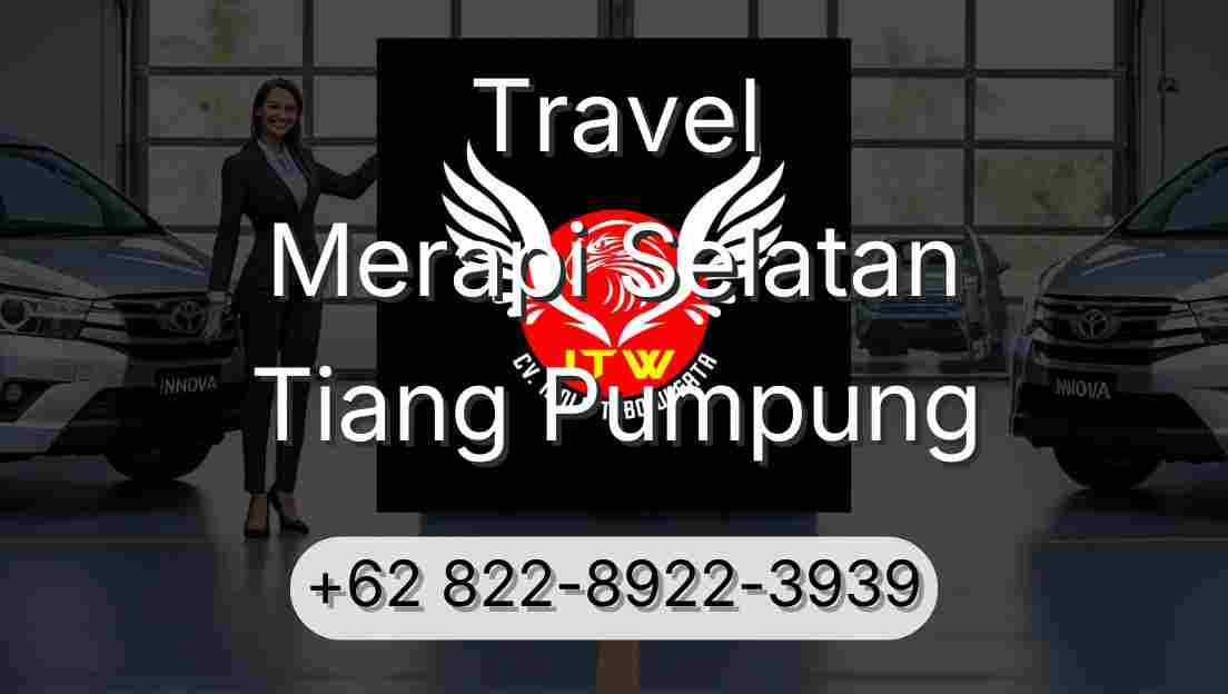 Travel Merapi Selatan Tiang Pumpung