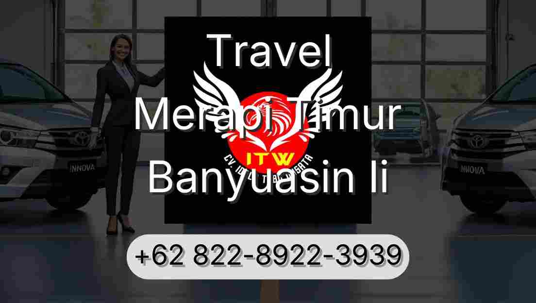 Travel Merapi Timur Banyuasin Ii