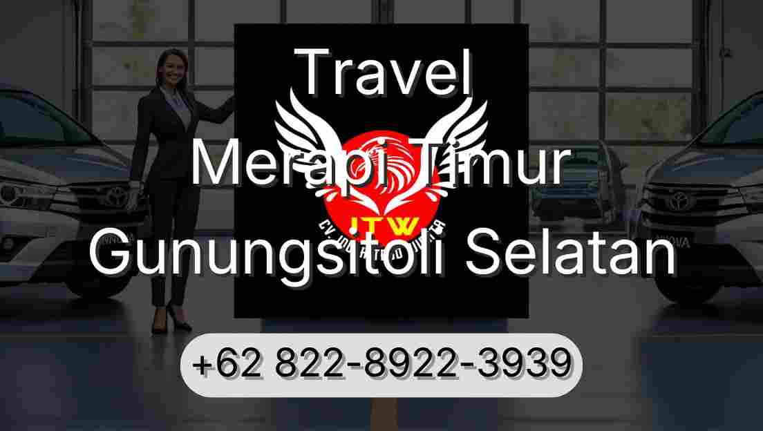 Travel Merapi Timur Gunungsitoli Selatan