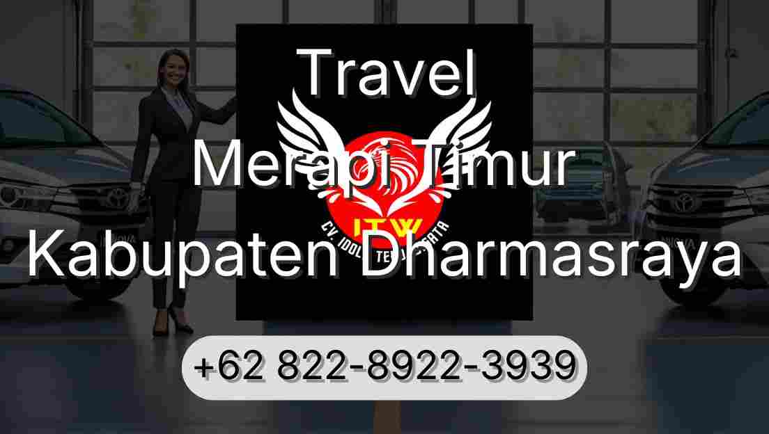 Travel Merapi Timur Kabupaten Dharmasraya