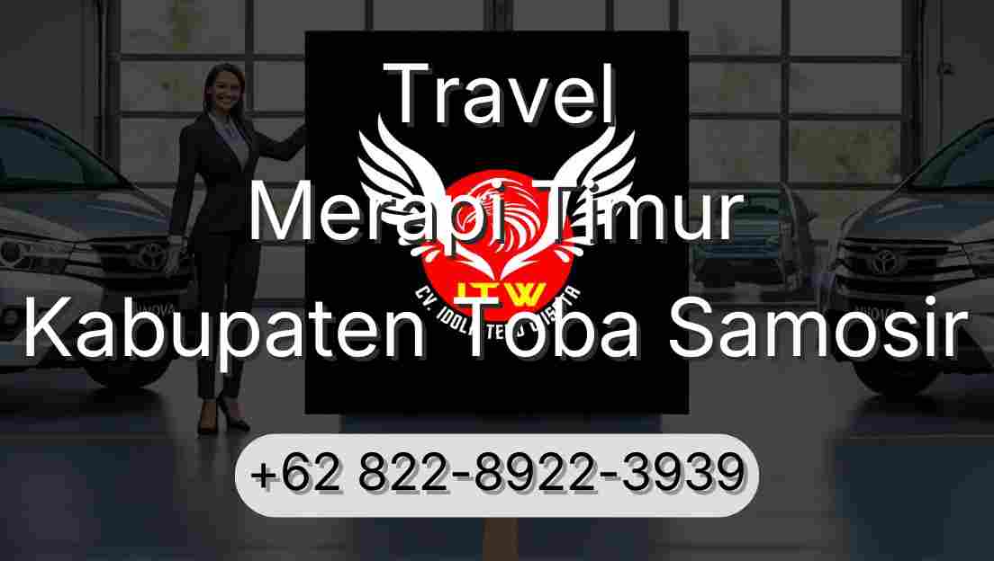 Travel Merapi Timur Kabupaten Toba Samosir