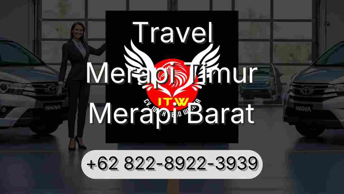 Travel Merapi Timur Merapi Barat