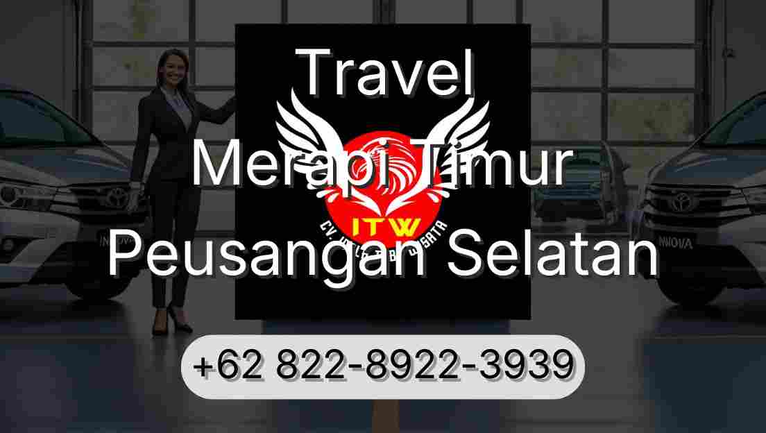 Travel Merapi Timur Peusangan Selatan