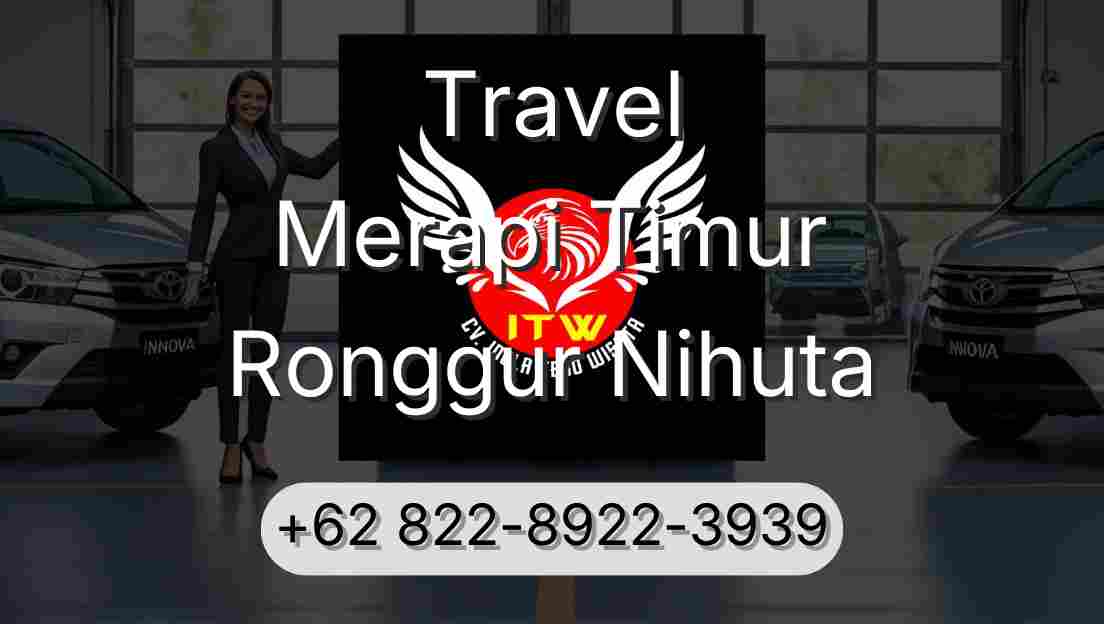 Travel Merapi Timur Ronggur Nihuta