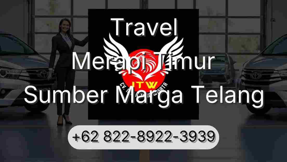 Travel Merapi Timur Sumber Marga Telang