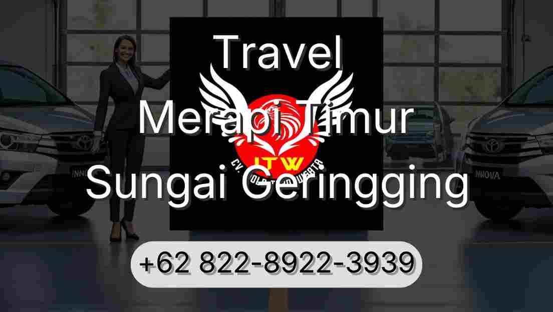 Travel Merapi Timur Sungai Geringging