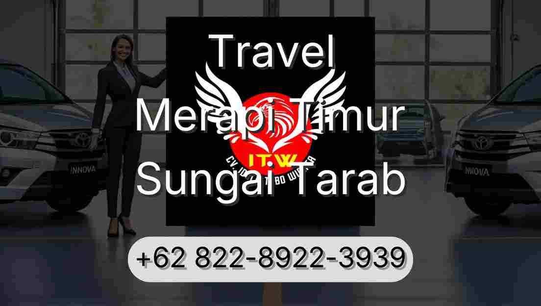 Travel Merapi Timur Sungai Tarab