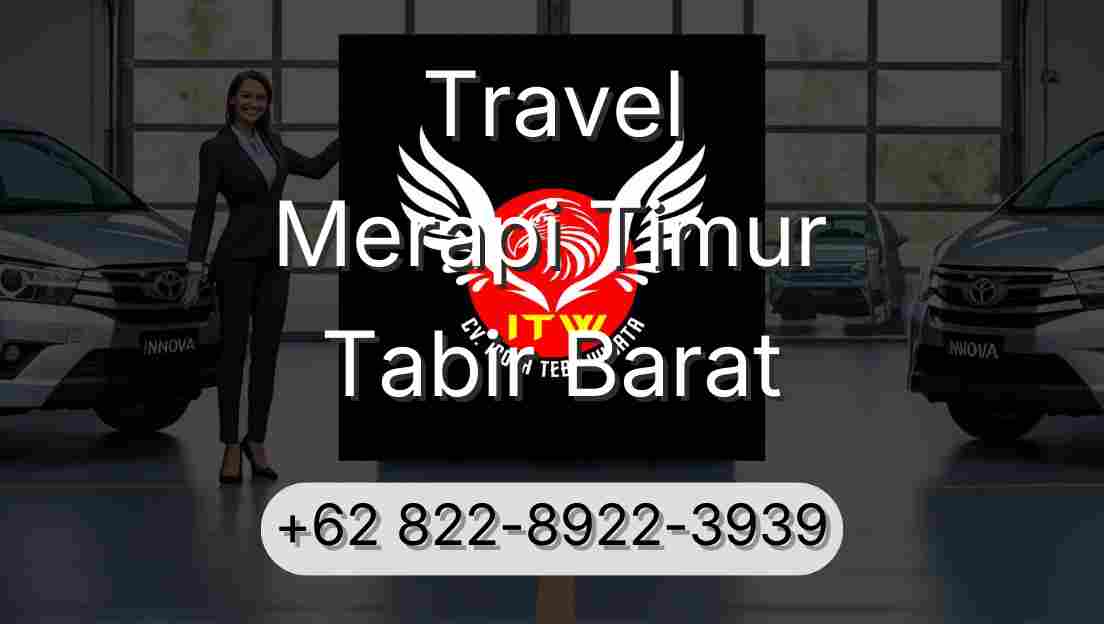 Travel Merapi Timur Tabir Barat