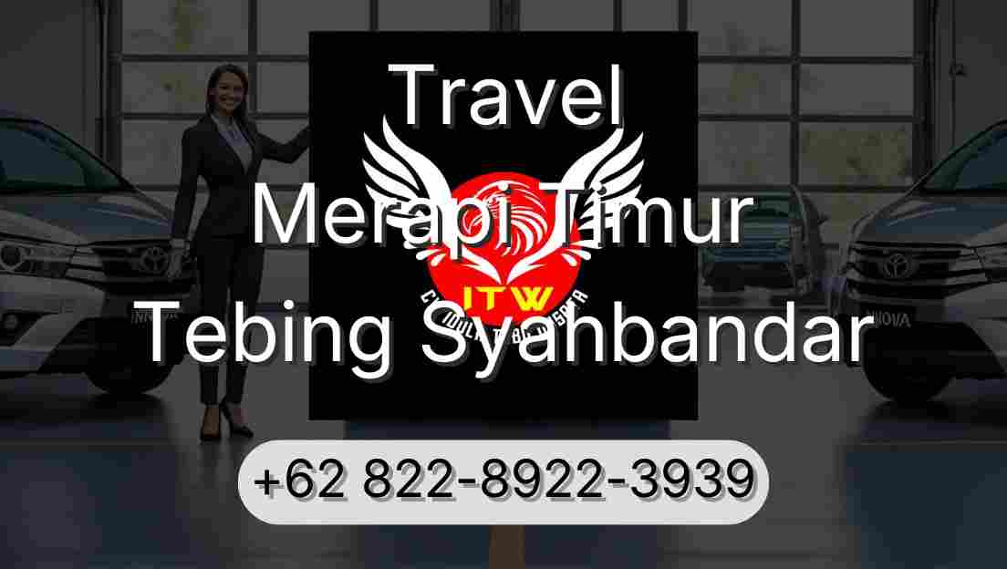 Travel Merapi Timur Tebing Syahbandar