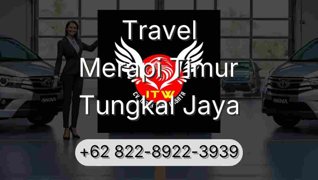 Travel Merapi Timur Tungkal Jaya