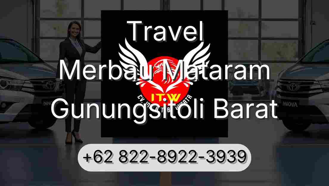 Travel Merbau Mataram Gunungsitoli Barat
